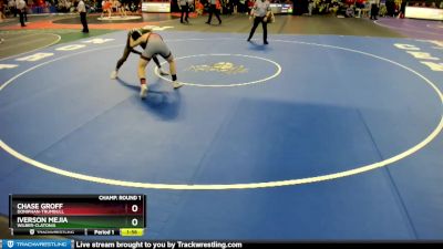 Champ. Round 1 - Chase Groff, Doniphan-Trumbull vs Iverson Mejia, Wilber-Clatonia