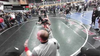 144 lbs Cons. Round 4 - Ray Romero, Sunnyside vs Titus Wise, Post Falls