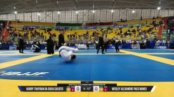 Wesley Alexandre Paes Nunes vs Harry Thayran Da Silva Calisto 2026 IBJJF Sul Americano Championship