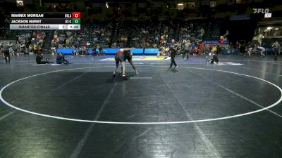 165 lbs Quarterfinal - Mannix Morgan, Oklahoma vs Jackson Hurst, Chattanooga