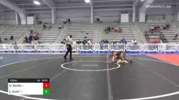 120 lbs Prelims - Malikai Badillo, FL vs Cody Quick, NY