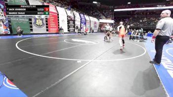 165 Class 3 lbs Cons. Round 2 - Jack Johnson, Platte County vs Marko Tagle, Whitfield