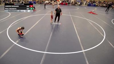 Elementary - 52 lbs Beau Valberg, Centennial vs Huntley Reinhardt, Chatfield