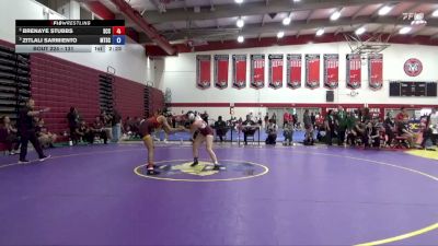 131 lbs Semifinal - Zitlali Sarmiento, Mt. San Antonio College vs Brenaye Stubbs, Sacramento City College