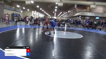 79 kg Cons 64 #2 - Diego Viera, Buctown Wrestling Club vs Deontre Buttram, Del City Wrestling Club