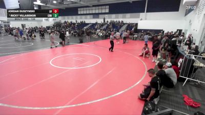 126 lbs Quarterfinal - Ricky Villasenor, CDM vs Jordan Duszynski, Lancers WC