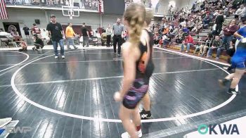 70-75 lbs Rr Rnd 2 - Hadley Matlock, Ponca City Wildcat Wrestling vs Jett Goodin, Morrison Takedown Club