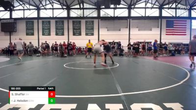 186-205 lbs Quarterfinal - Jack Helsdon, War Dog Training Center vs Seth Shaffer, Dixon