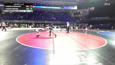 144 lbs Champ. Round 2 - August Bethke, Twelve Bridges vs Joshua Rodriguez, Merrill West