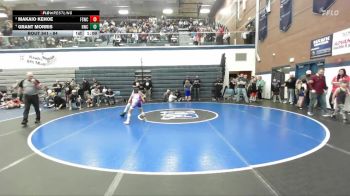 84 lbs Cons. Semi - Grant Morris, Hawk Wrestling Club vs Makaio Kehoe, Fighting Squirrels Wrestling Club