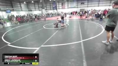 125 lbs Champ. Round 1 - Tristan Skiff, Great Neck Wrestling Club vs Drew Lawrence, NC Wrestling Factory