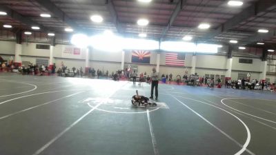 42 lbs Rr Rnd 1 - Caliyah Cruz, Grindhouse WC vs Jacob Espinosa, Yucaipa Thunder Wc