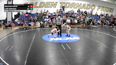 66-70 lbs Round 2 - Braxton Fields, WPA Spartans vs Liam Strichko, Butler