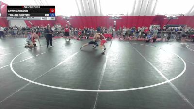 157 lbs Champ. Rd Of 32 - Cavin Carlson vs Kaleb Griffith, MWC