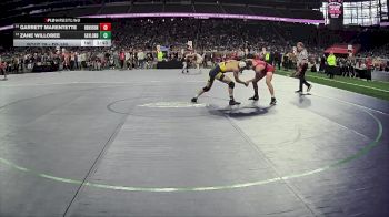 D2-165 lbs Champ. Round 1 - Zane Willobee, Gaylord HS vs Garrett Marentette, Huron HS (New Boston)