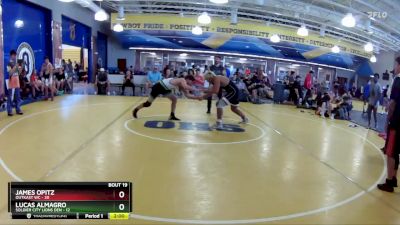 175 lbs Semis & Wb (16 Team) - James Opitz, OutKast WC vs Lucas Almagro, Soldier City Lions Den