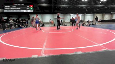 155 lbs 2nd Place - Garrett Lynn, Shelton Wrestling Academy vs Elijah OwensHowell, Standfast