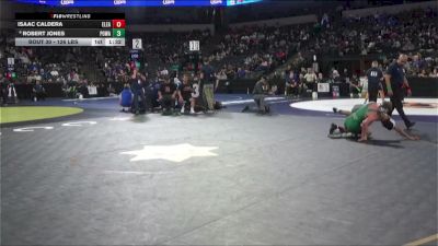 126 lbs Round Of 64 - Isaac Caldera, Eleanor Roosevelt (SS) vs Robert Jones, Poway (SD)