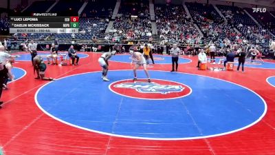 190-6A Cons. Semi - Daelin McKissack, North Paulding vs Luci Lepoma, East Coweta HS