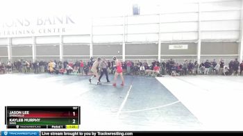 157 lbs Cons. Round 6 - Kayleb Murphy, Davis vs Jason Lee, Springville