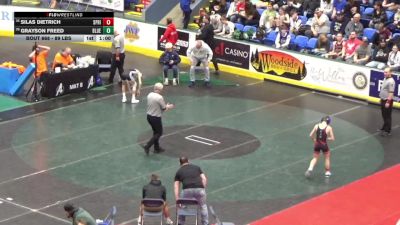 89 lbs Consi Of 32 #2 - Silas Dietrich, Spring Grove vs Grayson Freed, Blue Mountain