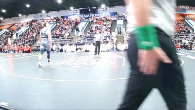 215 lbs Semifinals (8 Team) - Dominic Nauss, Brighton vs Lucas Bates, Hartland