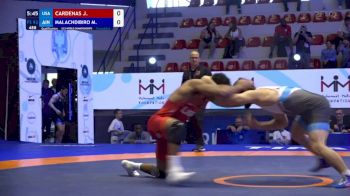 92 kg Qualif. - Jacob Cardenas, United States vs Mustafagadzhi Malachdibirov, Individual Neutral Athletes
