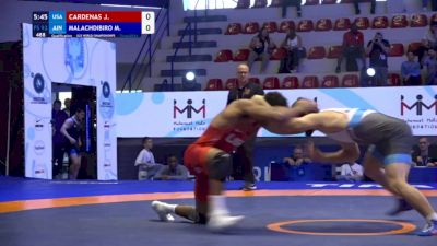 92 kg Qualif. - Jacob Cardenas, United States vs Mustafagadzhi Malachdibirov, Individual Neutral Athletes