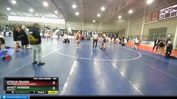 165 lbs Round 2 - Wyatt Hanssen, Wasatch vs Atticus Feldon, Sanderson Wrestling Academy