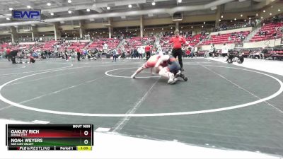 145 lbs 1st Place Match - Oakley Rich, Dodge City vs Noah Weyers, San Luis Valley