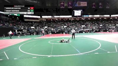 45 lbs Quarterfinal - Kolby Hartman, TOM2 vs Brentlee Runyon, RIKA