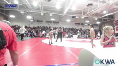 64x lbs Quarterfinal - Clay Hubler, Warner Eagles Youth Wrestling vs Noah `Tarzan` Curbelo, Terminator Wrestling Academy