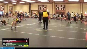 80 lbs Semis & 1st Wrestleback (8 Team) - Eli Oberheim, Ride Out Wrestling Club vs Austin Guerrierri, Revival Yellow