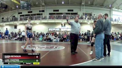 138 lbs Cons. Round 2 - Luke Chastain, Noblesville Wrestling Club vs Darin Reynolds, Indiana