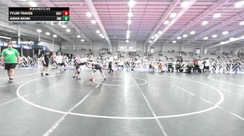 145 lbs Quarterfinal - Tyler Traves, Team Shutt Van Hoven vs Aidan Baum, Doughboy Black