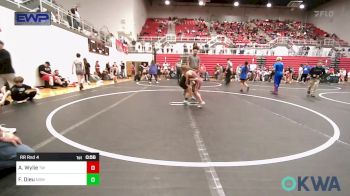 55 lbs Rr Rnd 4 - Arielle Wylie, Tuttle Wrestling vs Franki Dieu, Team Nomad