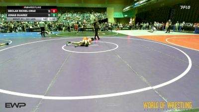 101 lbs Round Of 32 - Declan Rickel-Cruz, Team Aggression vs Jonas Suarez, Team Selma