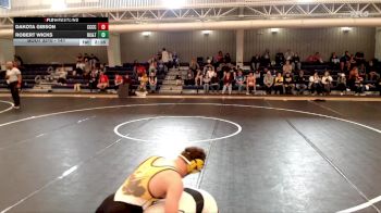 141 lbs Cons. Round 2 - Robert Wicks, Rochester Community & Tech. College vs Dakota Gibson, Cloud County Community College