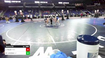 144 lbs Round Of 32 - Jack Sauer, Franklin vs Will LaVallee, Saint John's Prep