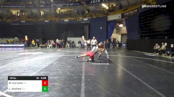 197 lbs Consolation - Matt Correnti, Rutgers vs Logan Andrew, Chattanooga