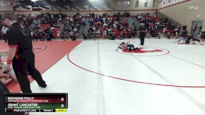 84 lbs Round 2 - Grant Lancaster, Port Angeles Wrestling Club vs Raymond Polly, Anacortes Hawkeyes Wrestling Club