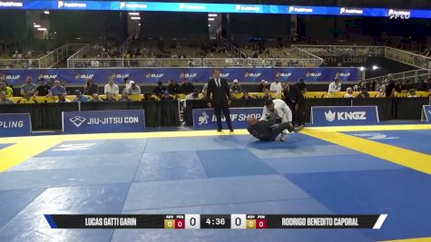 Rodrigo Benedito Caporal vs Lucas Gatti Garin 2026 Pan Jiu Jitsu IBJJF Championship
