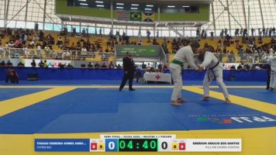 EMERSON ARAUJO DOS SANTOS vs THIAGO FERREIRA GOMES ARRUDA 2026 FPJJ Campeonato Paulista