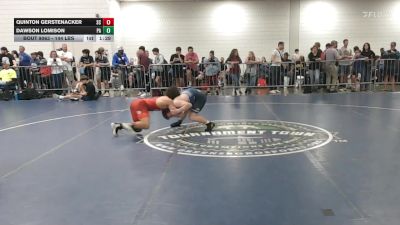 144 lbs Round Of 128 - Quinton Gerstenacker, SC vs Dawson Lomison, PA