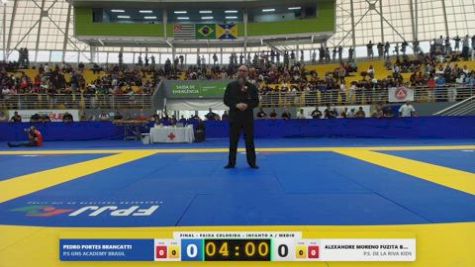 ALEXANDRE MORENO FUZITA BAPTISTA vs PEDRO PORTES BRANCATTI 2026 FPJJ Circuito Paulista GI Etapa 3