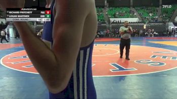 1A-4A 106 Cons. Round 1 - Richard Pritchett, Pleasant Valley vs Logan Martinek, Curry