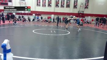 174 lbs Champ. Round 2 - Jesse Rubio, Corban University vs Kaden Martinez, Cal Poly Humboldt