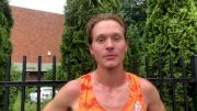 1500m Runner-up Drew Hunter Says He Ran Hard, But Not Smart