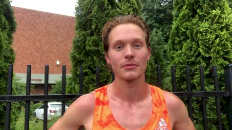 1500m Runner-up Drew Hunter Says He Ran Hard, But Not Smart