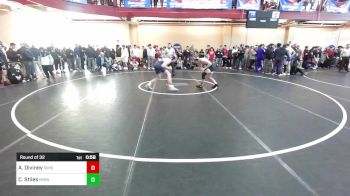 160 lbs Round Of 32 - Andrew Diviney, Simsbury vs Calvin Stiles, Minnechaug